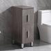 Latitude Run® 12" Bathroom Side Cabinet 3 Drawers Storage Free-Standing Cabinet en Manufactured in Brown | 33.46 H x 11.81 W x 18.11 D in | Wayfair