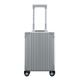 Aleon - Business 4-Rollen Businesstrolley 50 cm Laptopfach Handgepäckkoffer Silber Damen