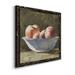 Wexford Home Bowl Of Peaches I - Wall Art Canvas, Wood in Indigo/Pink/Red | 31.5 H x 31.5 W x 1.5 D in | Wayfair BARN04-2755102-S03C