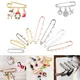 10 broches de sûreté broche Base vierge broches 50/80/90mm broches 3/5 trous broche à bijoux pour la