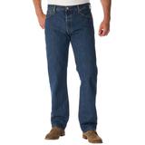 Men's Big & Tall Levi's® 501® Original Fit Stretch Jeans by Levi's in Dark Stonewash (Size 46 34)