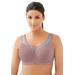 Plus Size Women's Wonderwire® High-Impact Underwire Sport Bra 9066 by Glamorise in Pink Blush (Size 40 F)