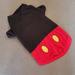 Disney Dog | Mickey Mouse Dog Shirt Red Black | Color: Black/Red | Size: Os