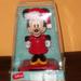 Disney Holiday | Disney Minnie Mouse Santa Christmas Solar Bobbler | Color: Red/White | Size: Os