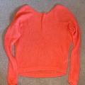 American Eagle Outfitters Sweaters | American Eagle Off The Shoulder Knit Sweater Size Xs | Color: Red | Size: Xs