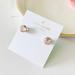 Kate Spade Jewelry | Last Onekate Spade That Sparkle Earrings Rose Gold | Color: Gold/White | Size: Os