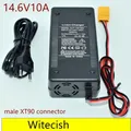 Witeciss – chargeur de batterie Lifepo4 sortie 14.6V 10A12 pour 12.6V 10A adaptateur de Charge cc