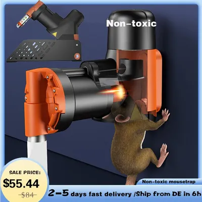 Piège à rats et souris Non toxiques Kit de piège à rats automatique Machine multi-prises