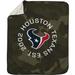 Houston Texans 70'' x 60'' Camo Ultra Fleece Throw Blanket