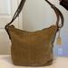 Coach Bags | Coach Suede Shoulder Bag | Color: Tan | Size: Os