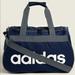 Adidas Bags | New Adidas Gym Small Bag Duffel- Navy | Color: Blue/White | Size: Os
