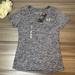 Under Armour Tops | Nwt - Women’s Under Armour V-Neck Heatgear Workout Tee | Color: Gray | Size: S