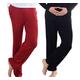 Wantschun Mens Modal Bamboo Fiber Lounge Pants Trousers Pajama Bottoms Red+Black X-Large