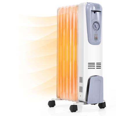 Costway 1500W Oil Filled Radiator with Thermostat ...