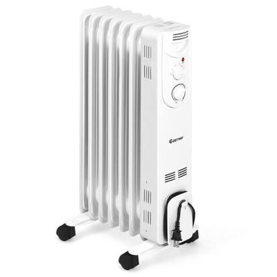 Costway 1500W Electric Space Heater with 3 Heat Se...