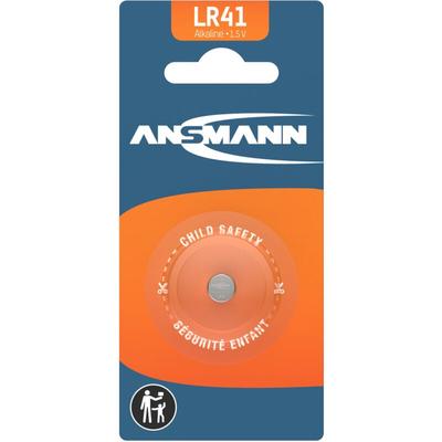 ANSMANN Alkaline Batterie LR41 1,5V AG3, LR736, Taschenrechner, Klingel usw. Image