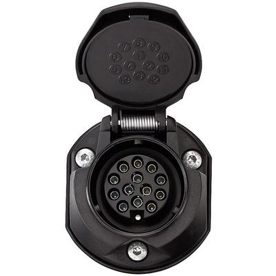 Secorüt - 30135 Anhänger-Steckdose [Steckdose 13polig - Stecker 13polig] abs Kunststoff Image