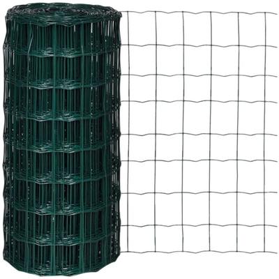 Gartenzaun Maschendraht 10 x 0,8 m 100 x100 mm Maschenweite Vidaxl