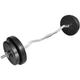 Bonnevie - Langhantel Curlstange 30kg Set Hantel Scheiben vidaXL582172