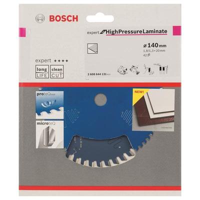 HM-Sägeblatt 140x1,8x20 Z42 2608644131 Expert for High Pressure Laminate - Bosch