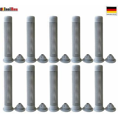 Siebhülsen 10 St Siebhülse Ankerhülse Ankerstangen M6 - M16 Verbundmörtel Hülsen Abmessung: Ø20 x Image