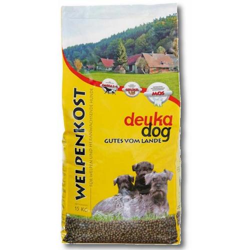 Deuka - Dog Welpenkost 15 kg Hundefutter Welpenfutter Aufzucht Aufbaunahrung