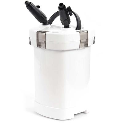 HW-504A Aquarium Außenfilter 800 L/h 15 w 4 Stufen Kammerfilter inkl Filtermaterial - weiß - Sunsun