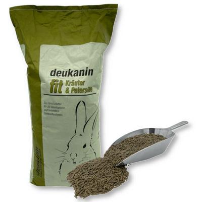 Nin Fit Kräuter & Petersilie 25 kg Kaninchenfutter Meerschweinchenfutter - Deuka