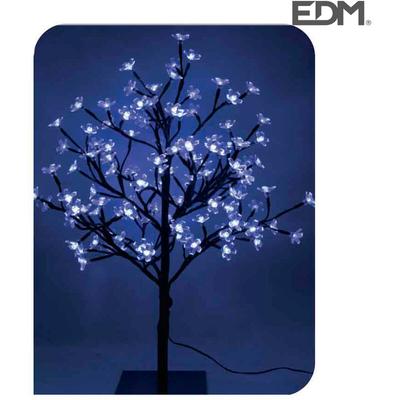 EDM - E3/71884 Arbol 3D Sakura Tronco Recto 60Cm 120 Leds Azul (Interior)