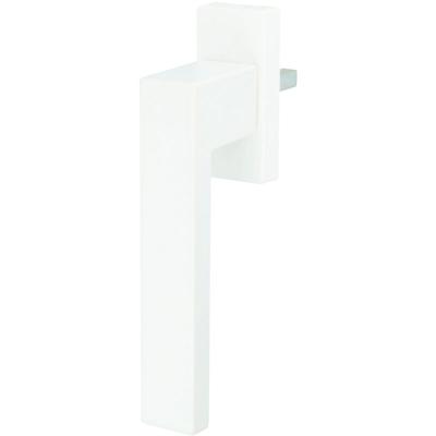 Fenstergriff Rasterolive Fensterolive Aluminium 45° Rasterung exklusives Design Silber eloxiert F1 Image