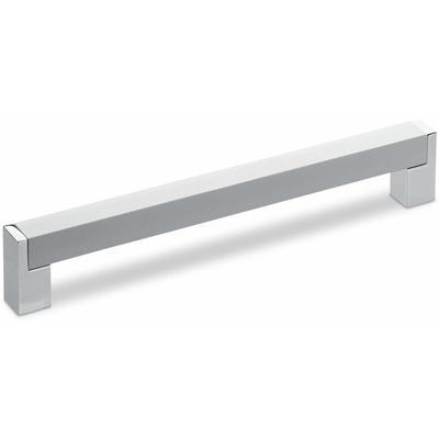 So-tech - Bügelgriff eckig ba 192 mm Aluminium silber/chrom Image