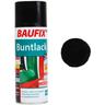 Baufix - Buntlack Spray-Dose Schwarz glänzend