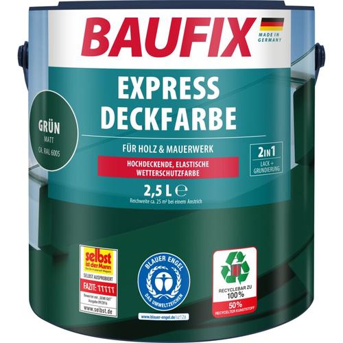 Baufix - Express Deckfarbe grün 2,5 l - Grün