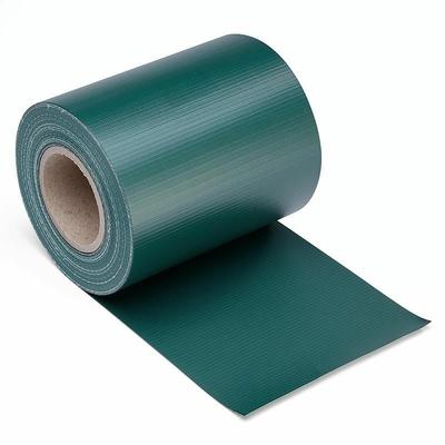Sichtschutzstreifen Sichtschutz Zaunblende pvc Folie Zaunfolie Doppelstabmatten Grün Image