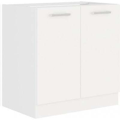 Küchen Preisbombe - eko White Spülenschrank 80 Weiss matt Küchenzeile Küchenblock Küche Einbauküche Image