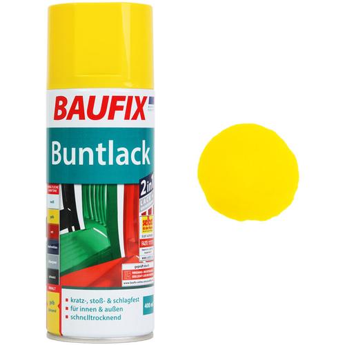 Baufix - Buntlack Spray rapsgelb 0,4 l - rapsgelb