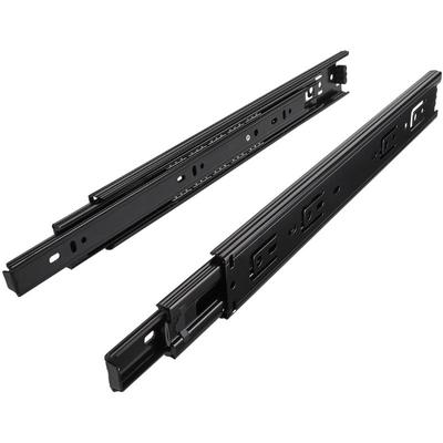 Vollauszug belastbar bis 45 kg Länge 400 mm schwarz Teleskopauszug Schubladenauszug KV3 von SO-Tech Image