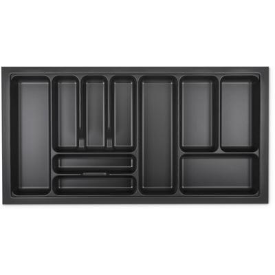 So-tech - orga-box viii Besteckeinsatz Besteckkasten 911 x 480 mm Lavagrau mit Perlstruktur für Image