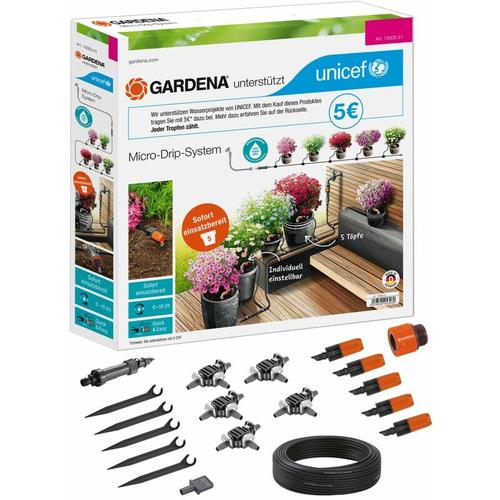 Start Set Pflanztöpfe s Micro Drip System - Gardena