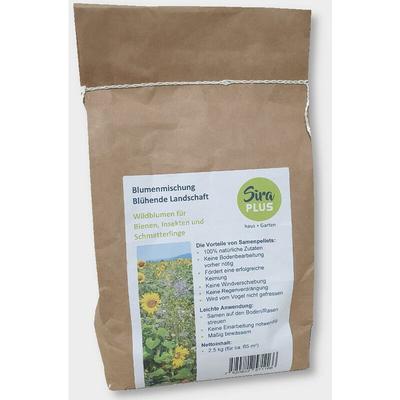 Sira Plus Blühende Landschaft 2,5 kg Wildblumenmischungen Bienenweide Blumen Image