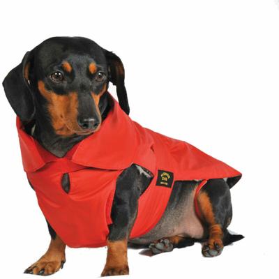 Hundemantel speziell für Dackel - Rot - 47 cm - Fashion Dog