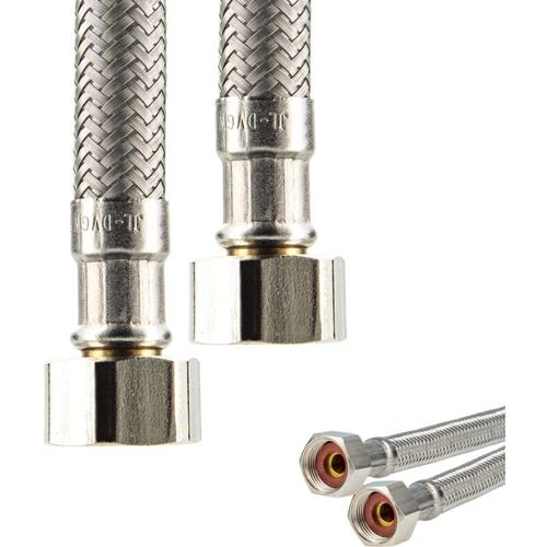 Sanitär Verbindungsschlauch 3/8 üwm x 3/8 üwm x 200 mm - ktw-a- dvgw - Tecuro