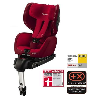 Recaro Kindersitz Optiafix Autokindersitz Autositz Sitz Kinderautositz Isofix Indy Red Image