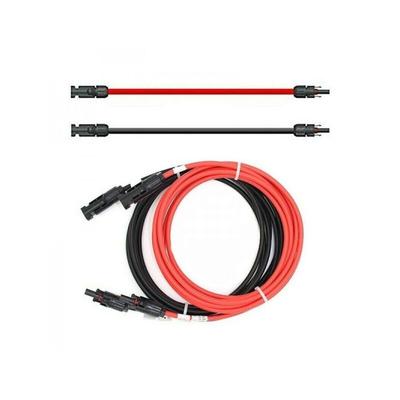 Verlängerungskabel 4mm² beidseitig kompatibel mit MC4 Solarkabel rot / schwarz inkl. Stecker 2 x 35m Image