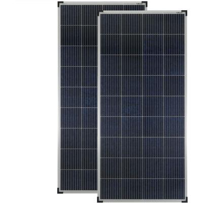 Solarmodule 2 Stück 180 Watt Poly Solarpanel Solarzelle 5 Busbar 1475x675x35