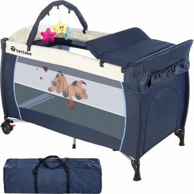 Travel cot dog with changing mat...