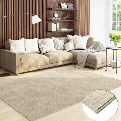 Vimoda - Teppich Wohnzimmer Kurzflor Einfarbig für Schlafzimmer kinderzimmer weicher Image