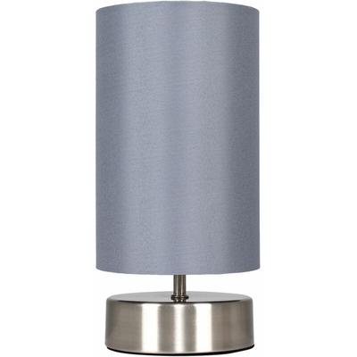 Minisun - Dimmable Table Lamp Touch Dimmer Bedside Light - Grey - No Bulb