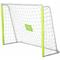 Porta da Calcio Portatile con Rete 186x62x123 cm Bianca
