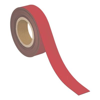 MAUL Kennzeichnungsband magnetisch, 10 m x 40 mm, 2er-Pack rot, 4 cm